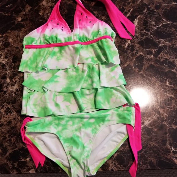 watermelon bathing suit